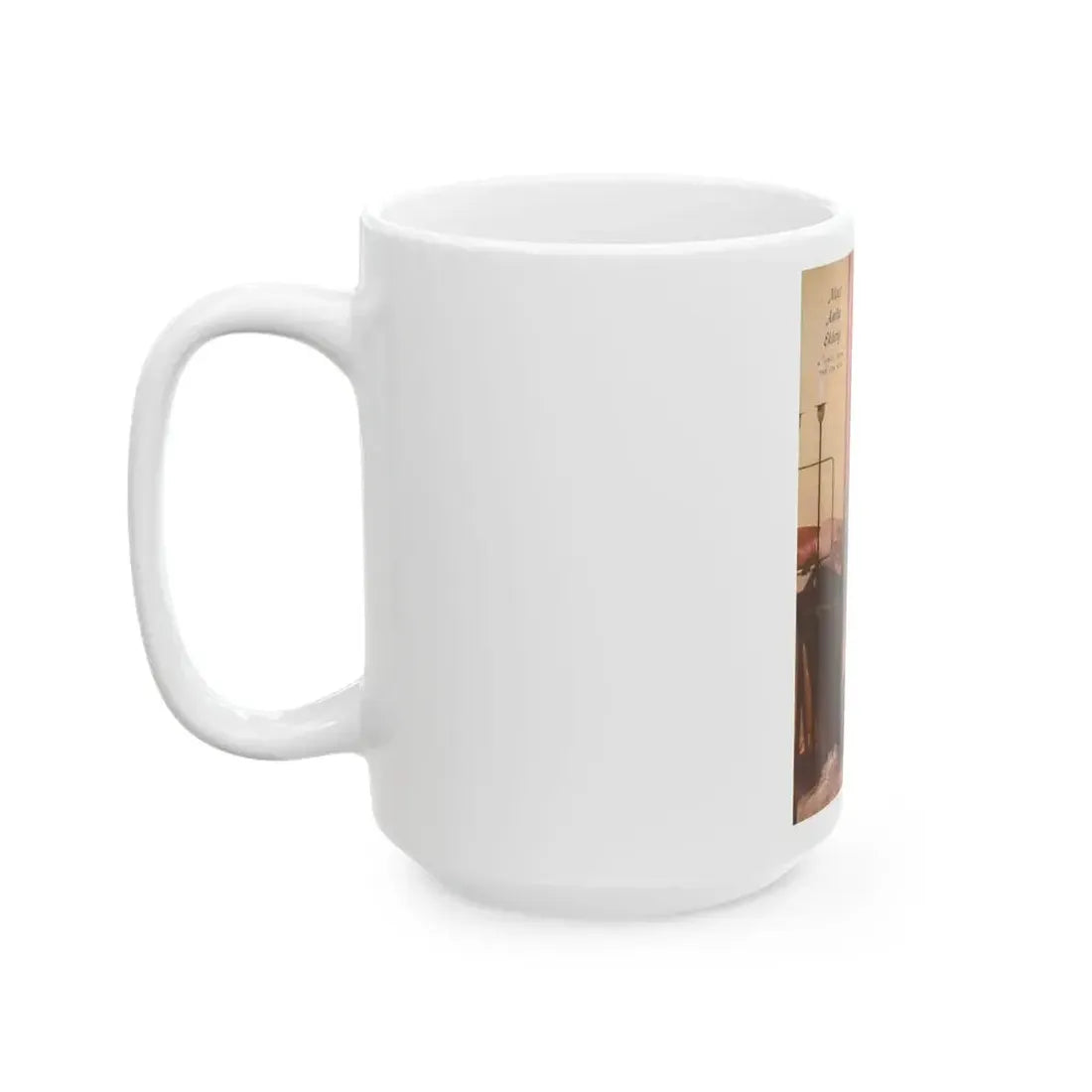 Anita Ekberg #453 - Pages 1 of 1 with, Anita from Jem Mag. Vol. 1 #01 Nov. '56 (Vintage Female Icon) White Coffee Mug - Go Mug Yourself