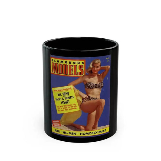 Anita Ekberg #46 - Mag. Cover (Vintage Female Icon) Black Coffee Mug 11oz - Go Mug Yourself