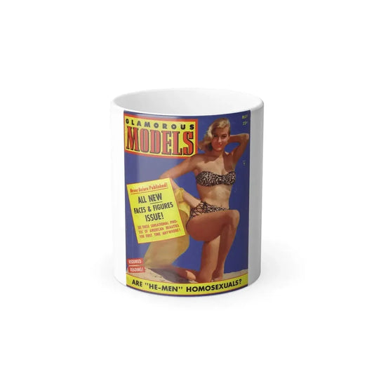 Anita Ekberg #46 - Mag. Cover (Vintage Female Icon) Color Changing Mug 11oz 11oz - Go Mug Yourself
