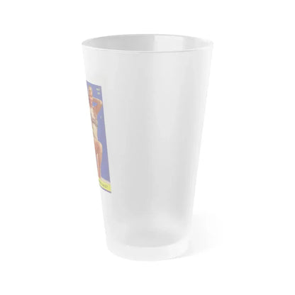 Anita Ekberg #46 - Mag. Cover (Vintage Female Icon) Frosted Pint Glass 16oz - Go Mug Yourself
