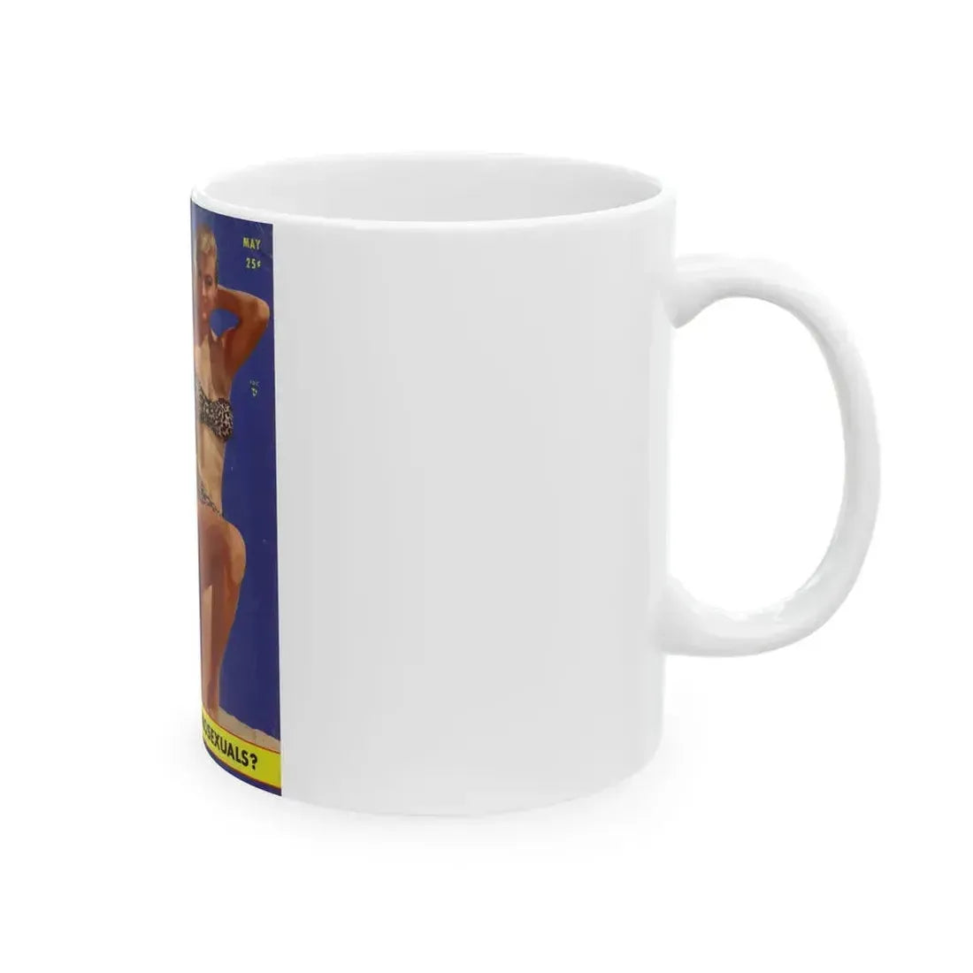 Anita Ekberg #46 - Mag. Cover (Vintage Female Icon) White Coffee Mug - Go Mug Yourself