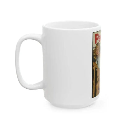 Anita Ekberg #72 (Vintage Female Icon) White Coffee Mug - Go Mug Yourself