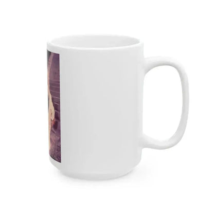 Anita Ekberg #78 (Vintage Female Icon) White Coffee Mug - Go Mug Yourself