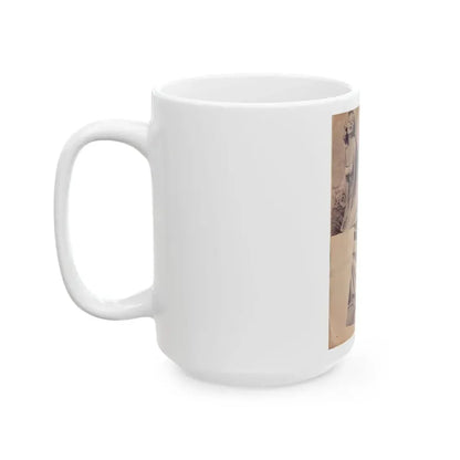 Anita Ekberg #93 - Mag. Clipping (Vintage Female Icon) White Coffee Mug - Go Mug Yourself