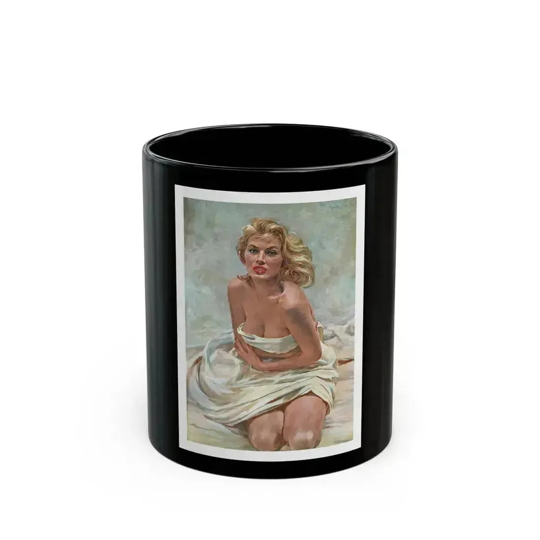 Anita Ekberg, Esquire, 1955 - Black Coffee Mug 11oz - Go Mug Yourself