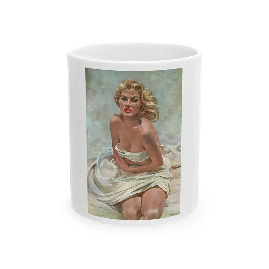 Anita Ekberg, Esquire, 1955 - White Coffee Mug 11oz - Go Mug Yourself