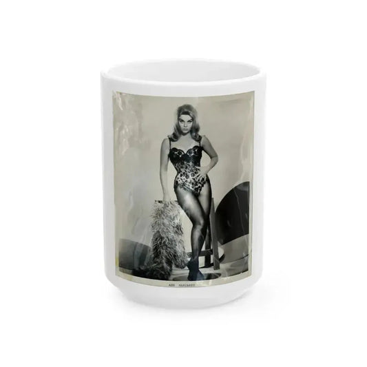 Ann-Margret #13 (Vintage Female Icon) White Coffee Mug 15oz - Go Mug Yourself