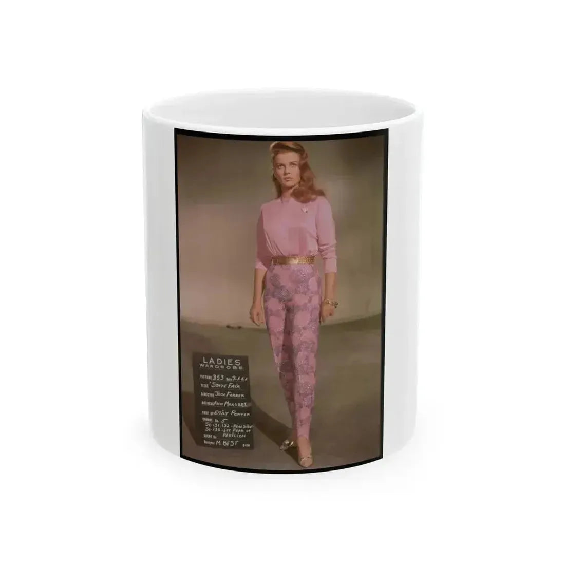 Ann-Margret #141 (Vintage Female Icon) White Coffee Mug 11oz - Go Mug Yourself