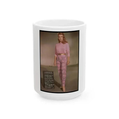 Ann-Margret #141 (Vintage Female Icon) White Coffee Mug 15oz - Go Mug Yourself