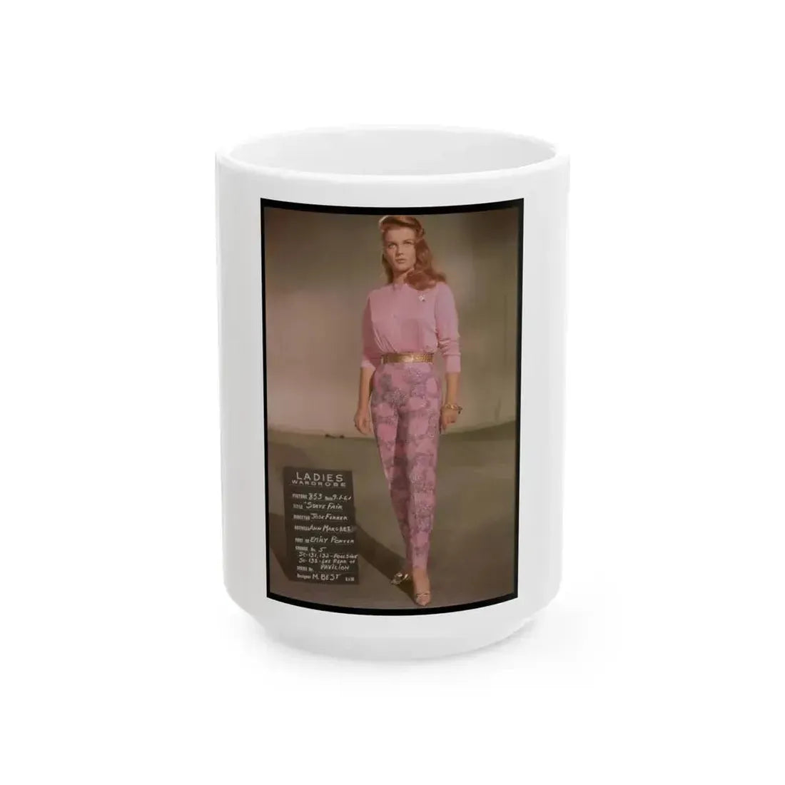 Ann-Margret #141 (Vintage Female Icon) White Coffee Mug 15oz - Go Mug Yourself