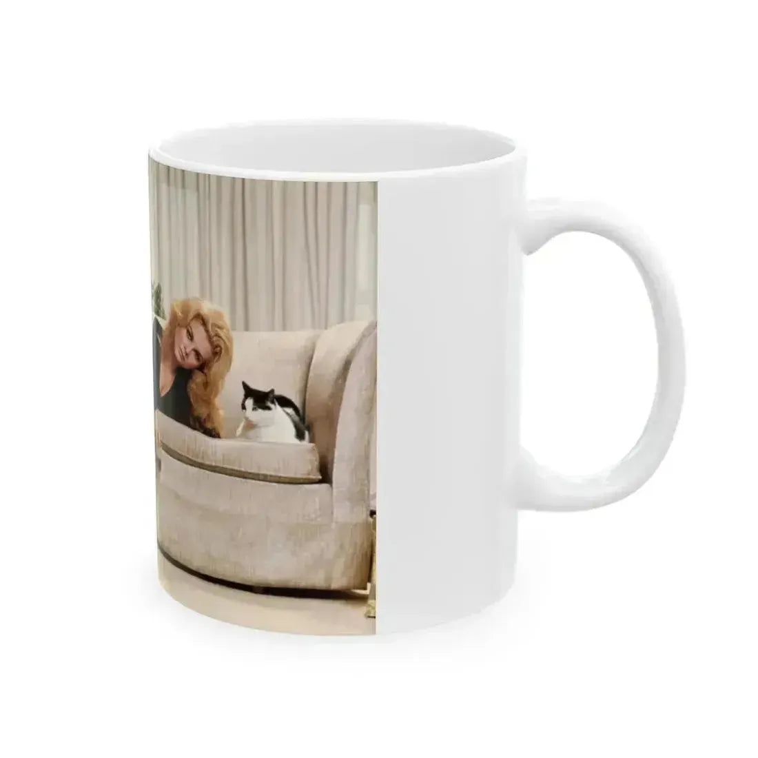 Ann-Margret #142 (Vintage Female Icon) White Coffee Mug - Go Mug Yourself
