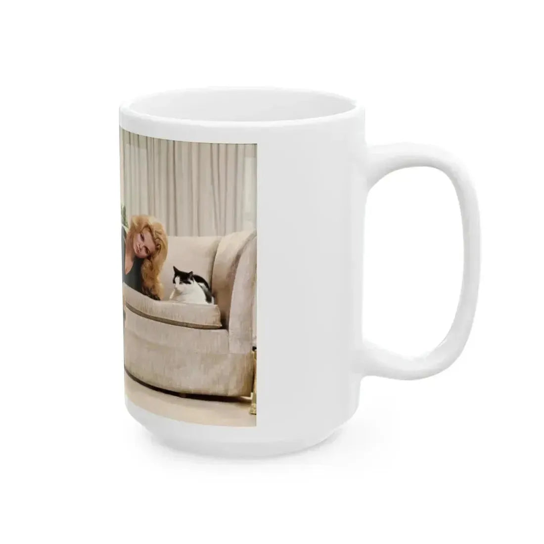 Ann-Margret #142 (Vintage Female Icon) White Coffee Mug - Go Mug Yourself