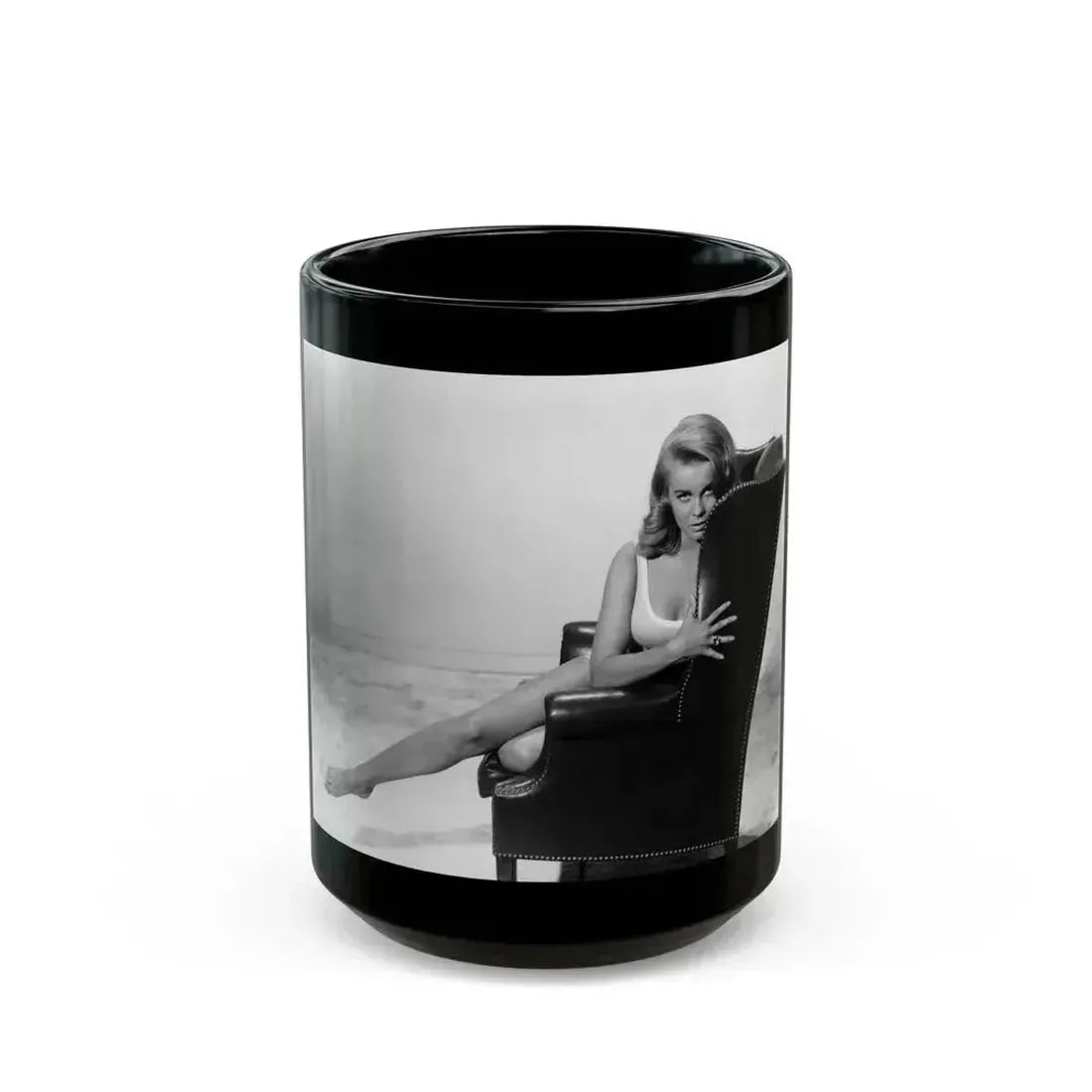 Ann-Margret #143 (Vintage Female Icon) Black Coffee Mug 15oz - Go Mug Yourself