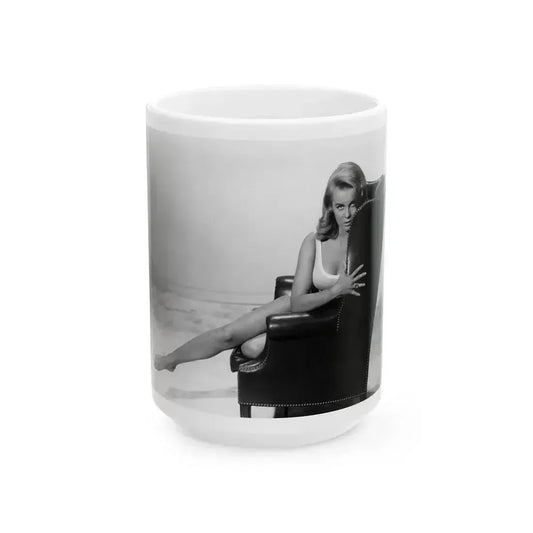 Ann-Margret #143 (Vintage Female Icon) White Coffee Mug 15oz - Go Mug Yourself