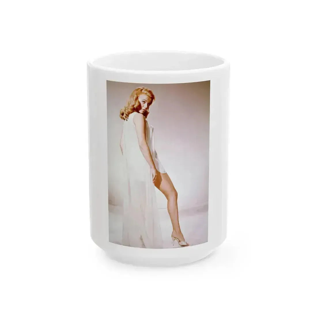 Ann-Margret #149 (Vintage Female Icon) White Coffee Mug 15oz - Go Mug Yourself