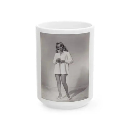 Ann-Margret #150 (Vintage Female Icon) White Coffee Mug 15oz - Go Mug Yourself