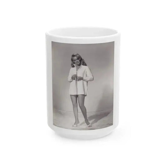 Ann-Margret #150 (Vintage Female Icon) White Coffee Mug 15oz - Go Mug Yourself