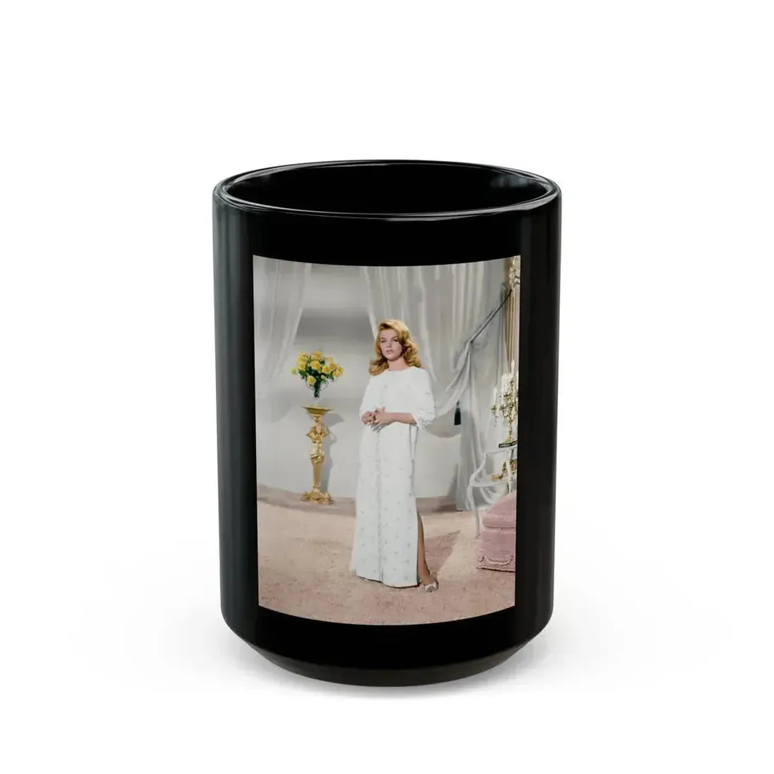 Ann-Margret #154 (Vintage Female Icon) Black Coffee Mug 15oz - Go Mug Yourself