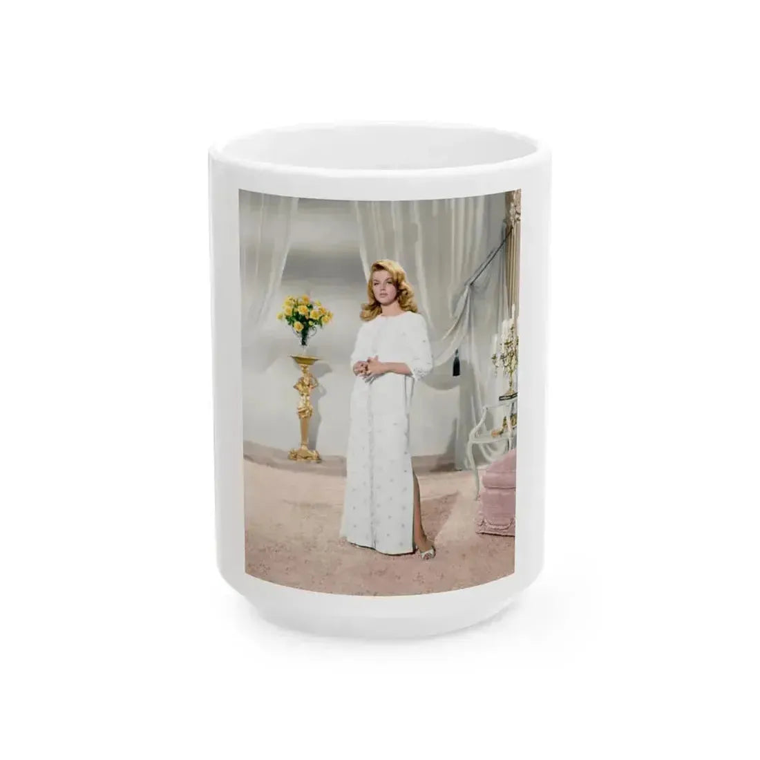 Ann-Margret #154 (Vintage Female Icon) White Coffee Mug 15oz - Go Mug Yourself