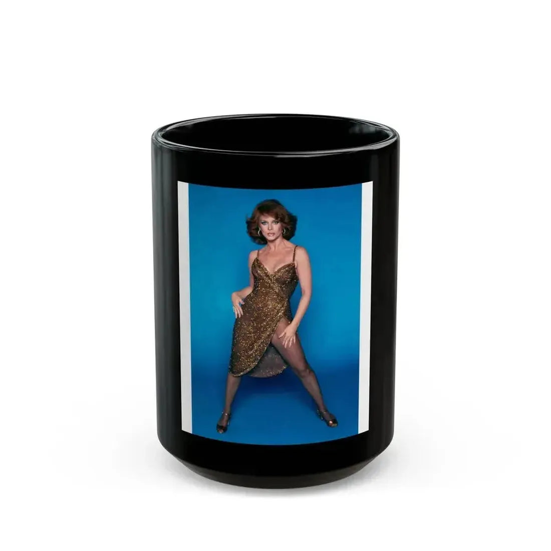 Ann-Margret #16 (Vintage Female Icon) Black Coffee Mug 15oz - Go Mug Yourself