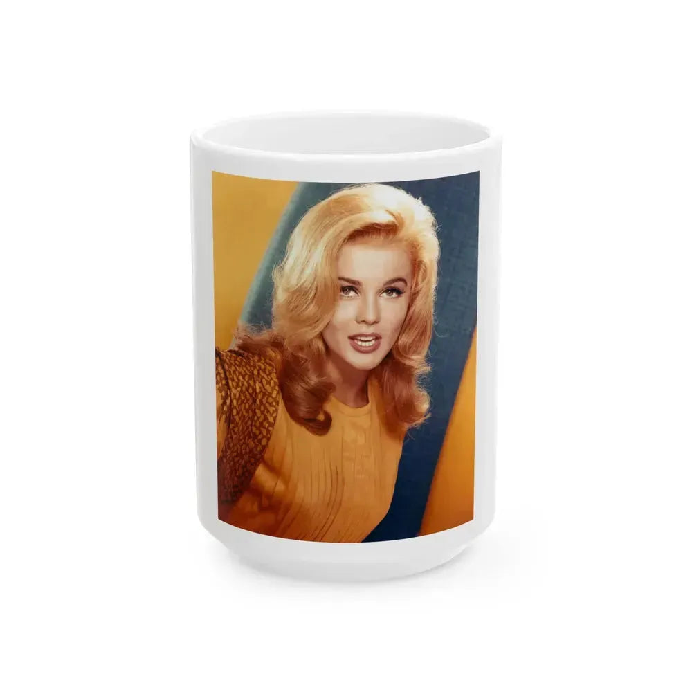 Ann-Margret #160 (Vintage Female Icon) White Coffee Mug 15oz - Go Mug Yourself