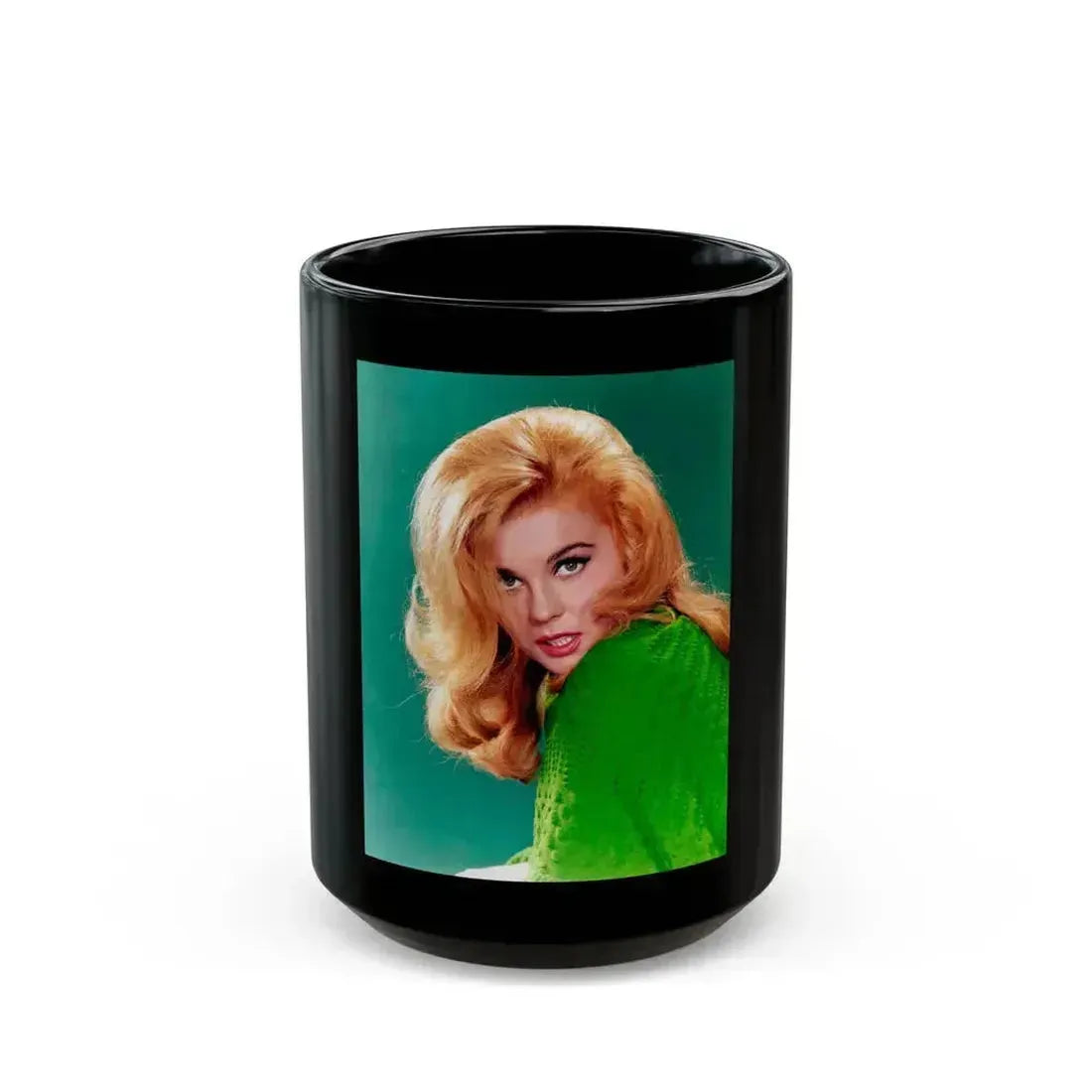 Ann-Margret #161 (Vintage Female Icon) Black Coffee Mug 15oz - Go Mug Yourself