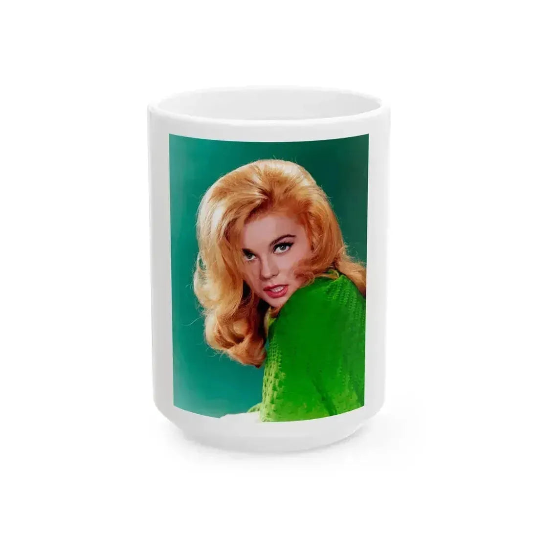 Ann-Margret #161 (Vintage Female Icon) White Coffee Mug 15oz - Go Mug Yourself