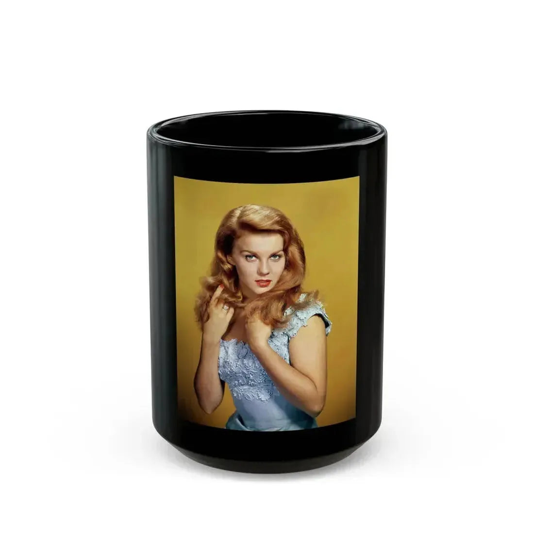 Ann-Margret #164_1 (Vintage Female Icon) Black Coffee Mug 15oz - Go Mug Yourself