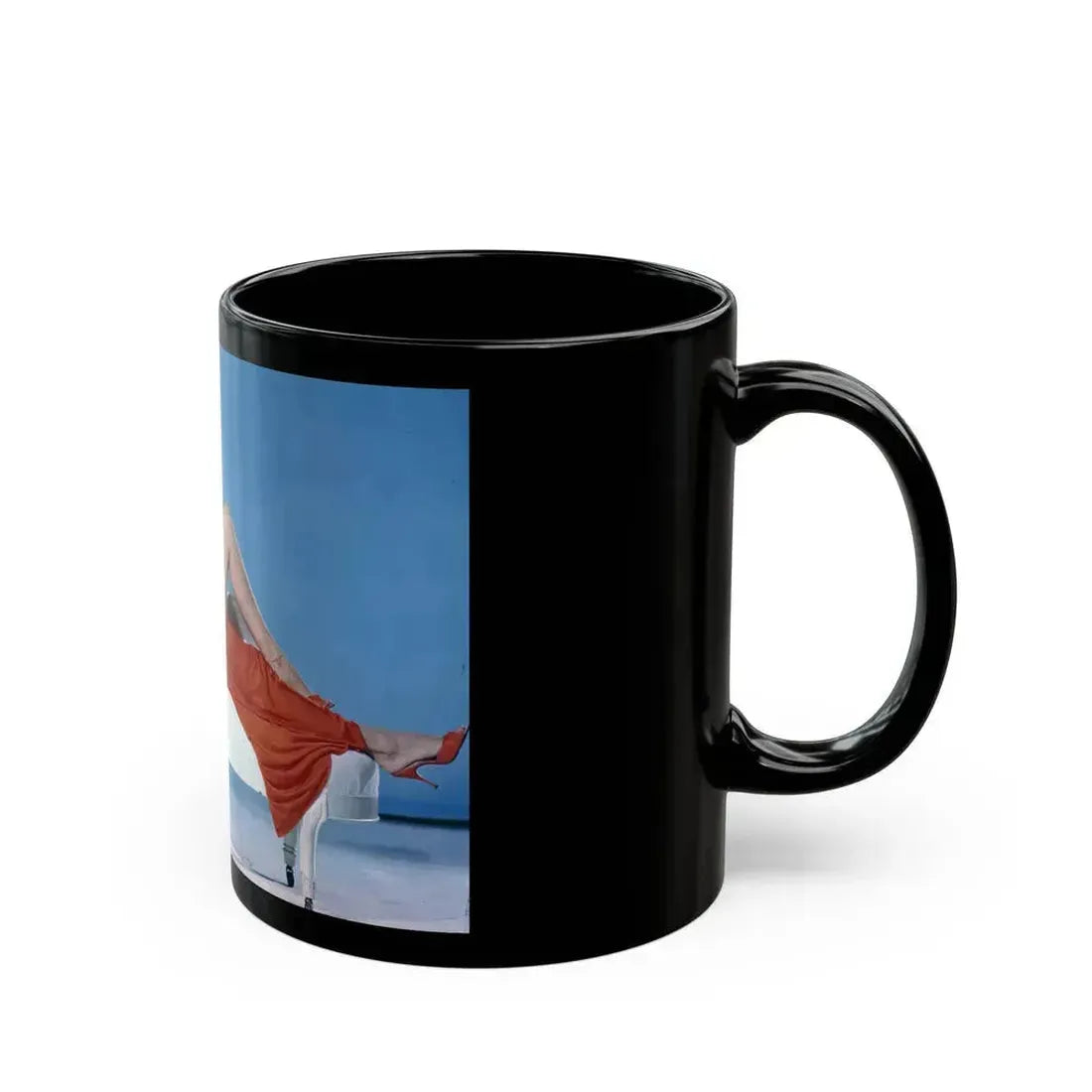 Ann-Margret #166 (Vintage Female Icon) Black Coffee Mug - Go Mug Yourself