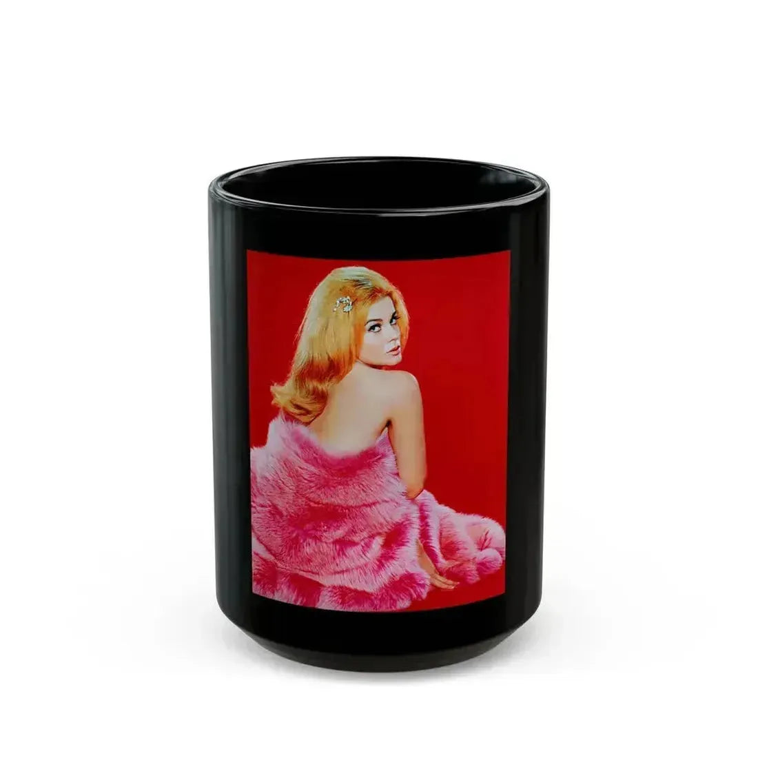 Ann-Margret #171 (Vintage Female Icon) Black Coffee Mug 15oz - Go Mug Yourself
