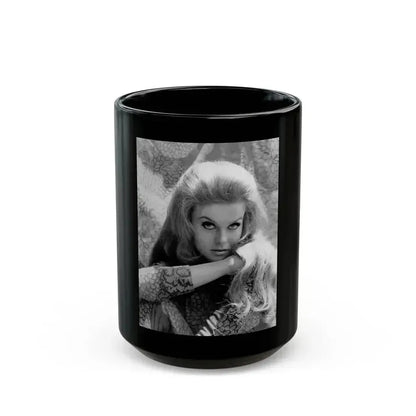 Ann-Margret #176 (Vintage Female Icon) Black Coffee Mug 15oz - Go Mug Yourself
