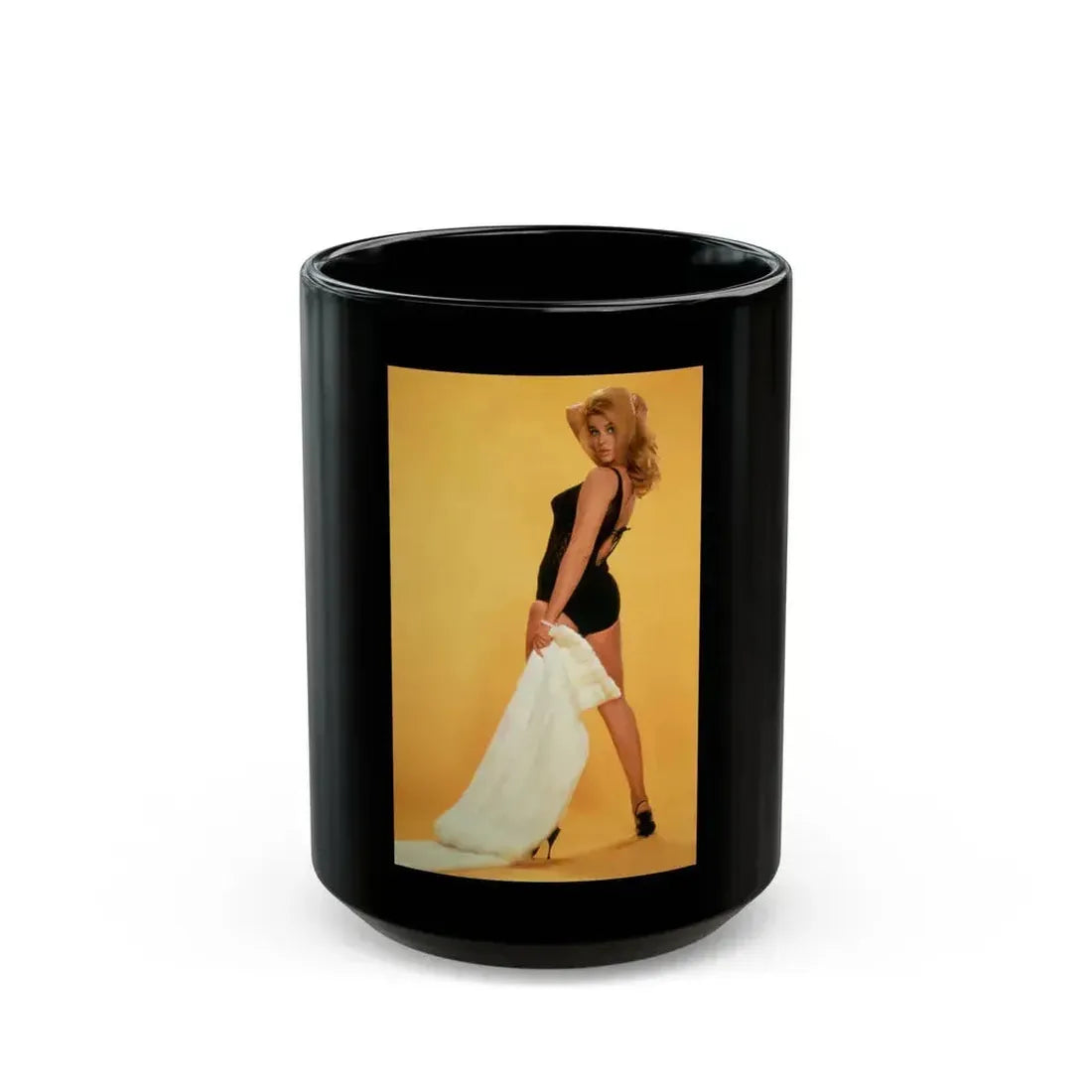 Ann-Margret #180 (Vintage Female Icon) Black Coffee Mug 15oz - Go Mug Yourself