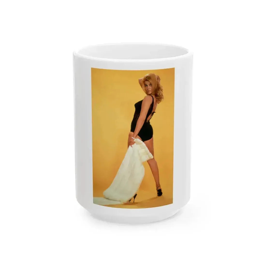 Ann-Margret #180 (Vintage Female Icon) White Coffee Mug 15oz - Go Mug Yourself