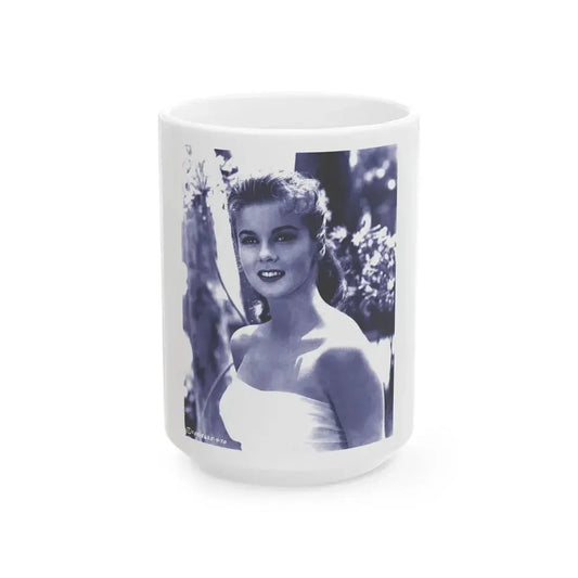Ann-Margret #183 (Vintage Female Icon) White Coffee Mug 15oz - Go Mug Yourself
