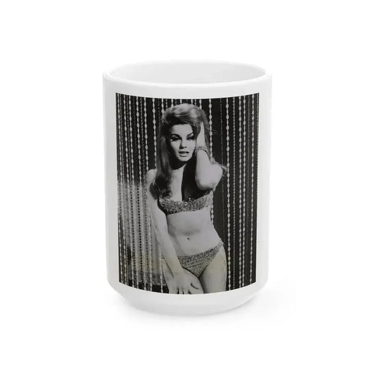 Ann-Margret #185 (Vintage Female Icon) White Coffee Mug 15oz - Go Mug Yourself