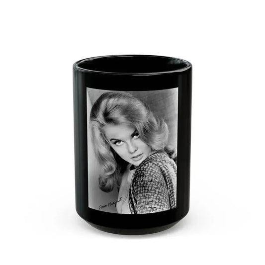 Ann-Margret #195 (Vintage Female Icon) Black Coffee Mug 15oz - Go Mug Yourself