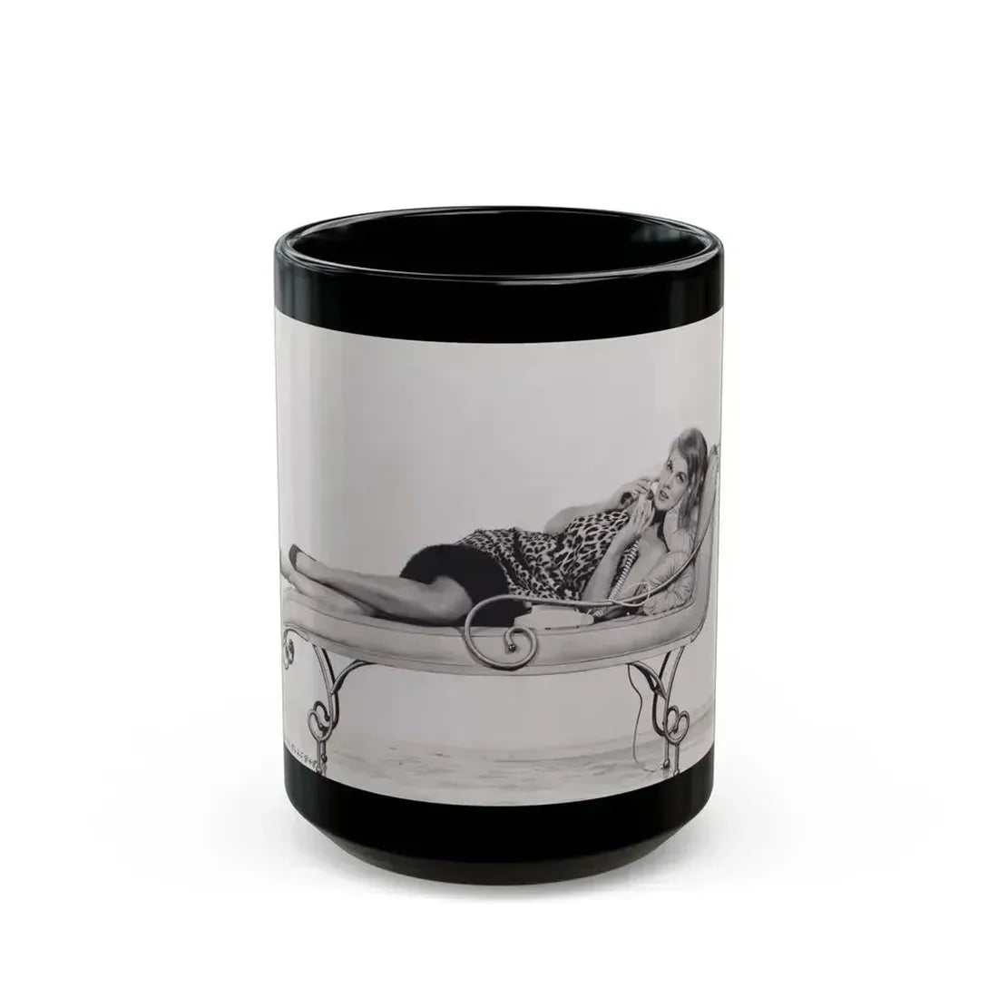 Ann-Margret #196 (Vintage Female Icon) Black Coffee Mug 15oz - Go Mug Yourself