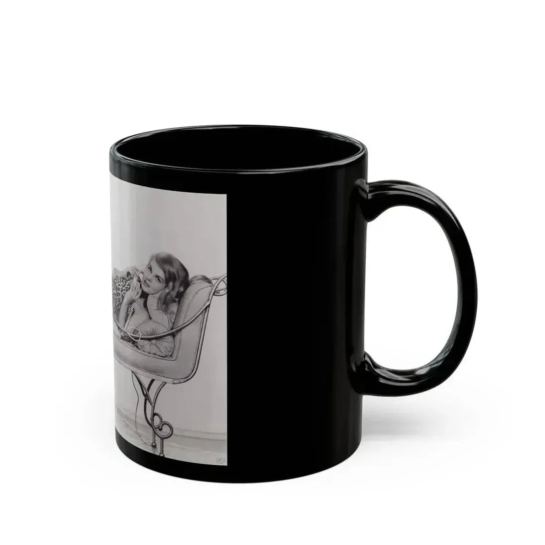 Ann-Margret #196 (Vintage Female Icon) Black Coffee Mug - Go Mug Yourself
