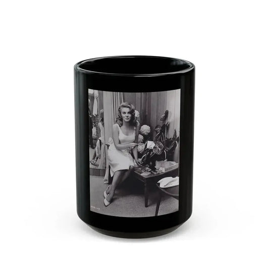 Ann-Margret #197 (Vintage Female Icon) Black Coffee Mug 15oz - Go Mug Yourself