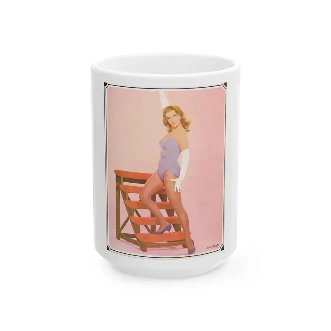 Ann-Margret #198 (Vintage Female Icon) White Coffee Mug 15oz - Go Mug Yourself