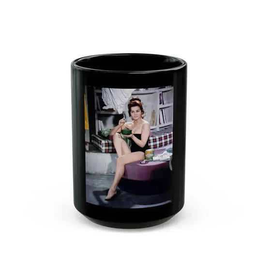 Ann-Margret #200 (Vintage Female Icon) Black Coffee Mug 15oz - Go Mug Yourself