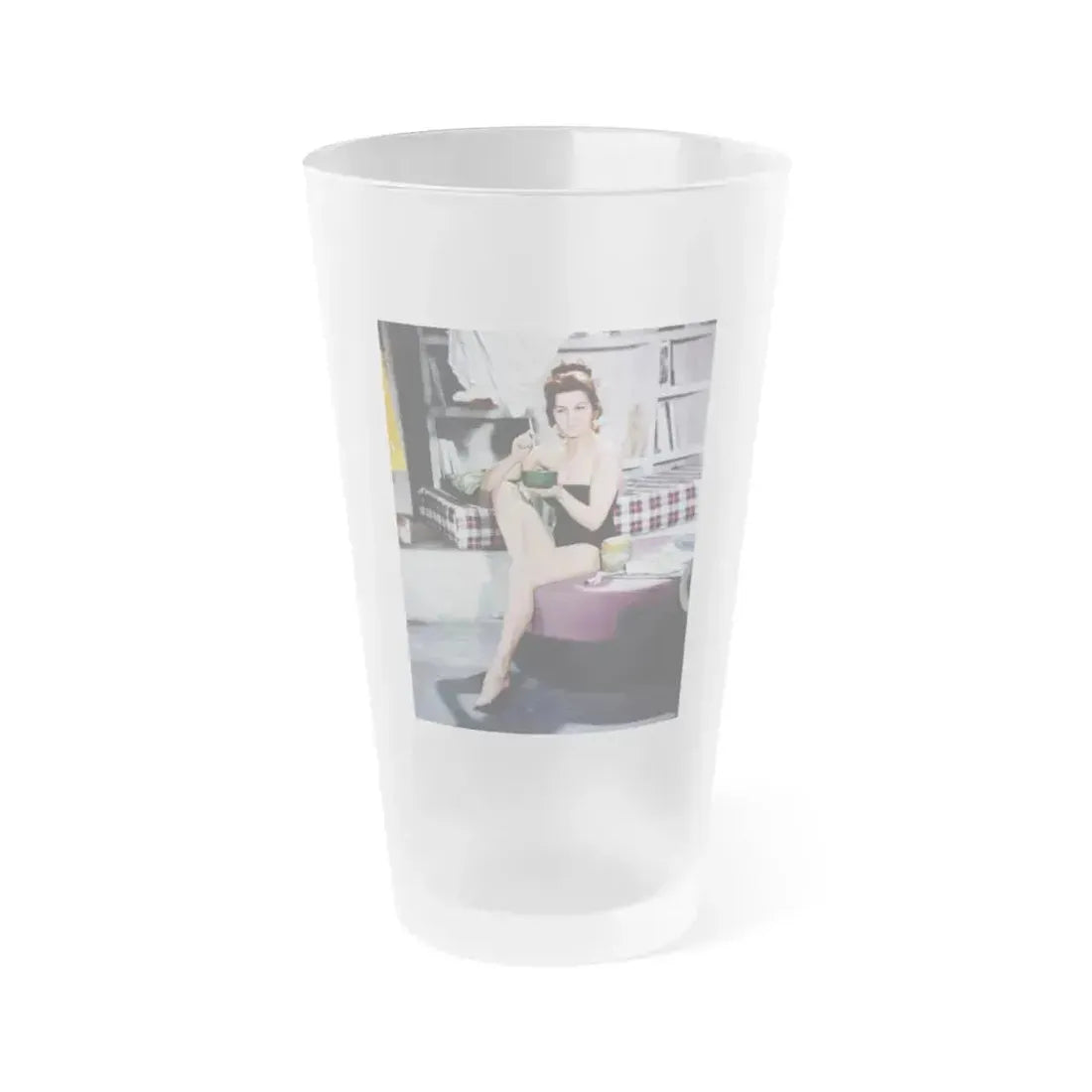 Ann-Margret #200 (Vintage Female Icon) Frosted Pint Glass 16oz 16oz Frosted - Go Mug Yourself