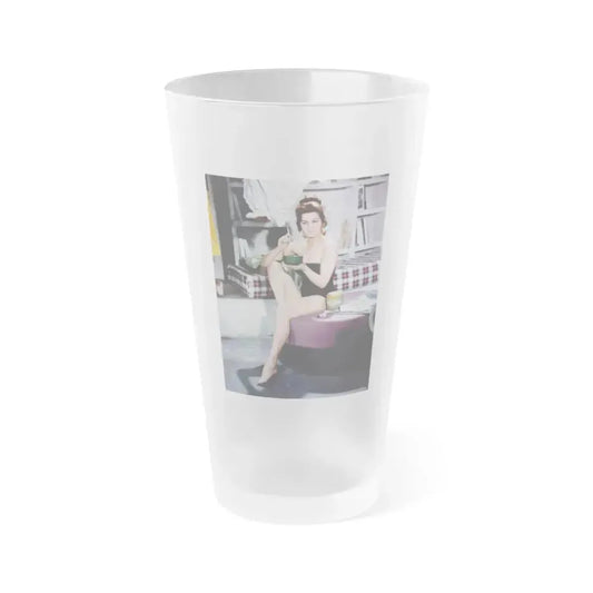 Ann-Margret #200 (Vintage Female Icon) Frosted Pint Glass 16oz 16oz Frosted - Go Mug Yourself