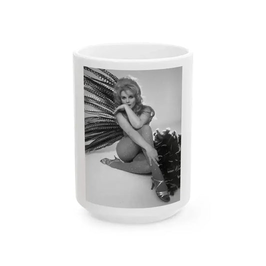 Ann-Margret #201 (Vintage Female Icon) White Coffee Mug 15oz - Go Mug Yourself