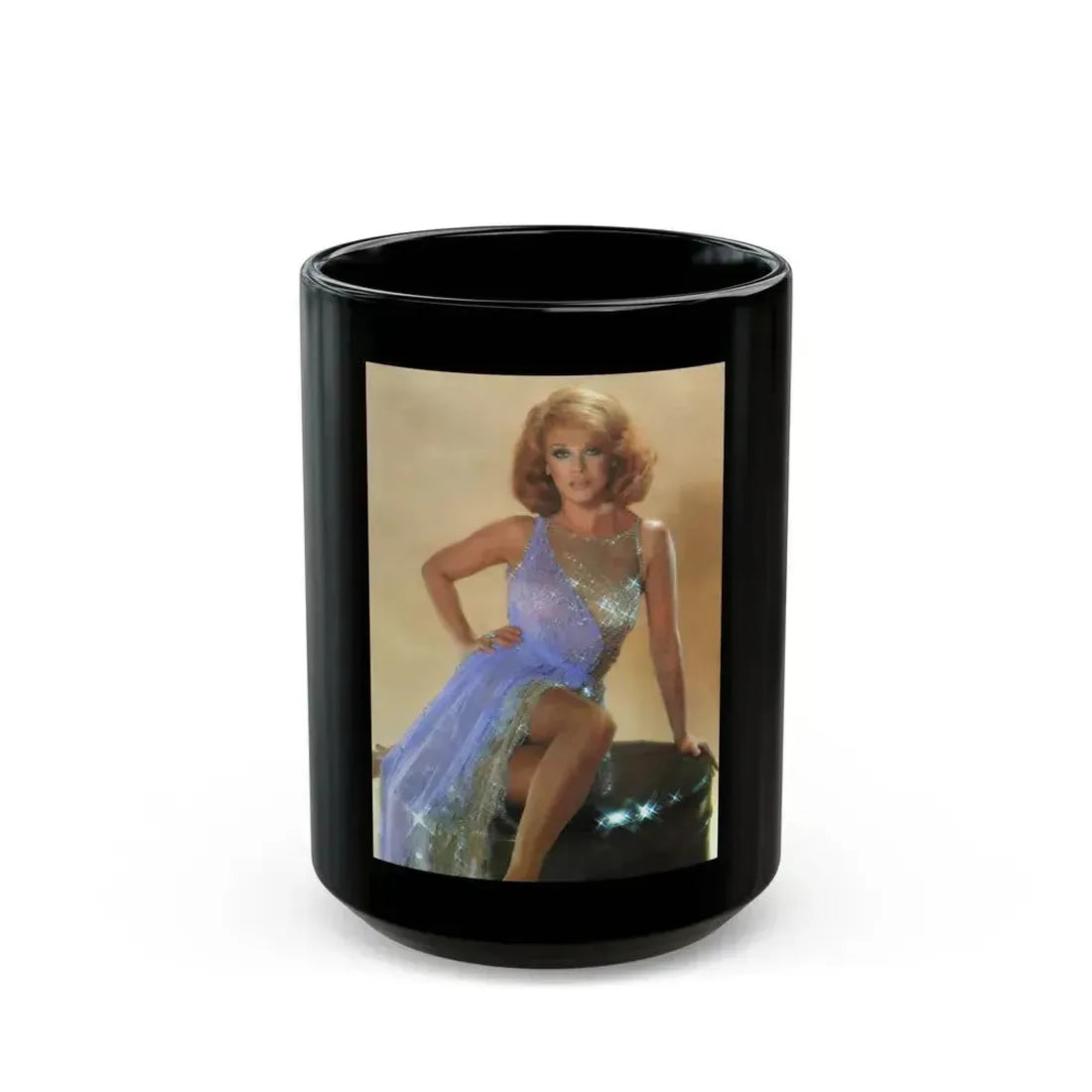 Ann-Margret #214 (Vintage Female Icon) Black Coffee Mug 15oz - Go Mug Yourself