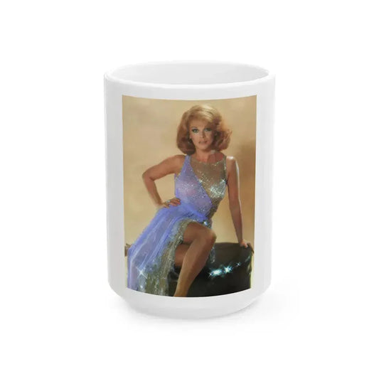 Ann-Margret #214 (Vintage Female Icon) White Coffee Mug 15oz - Go Mug Yourself