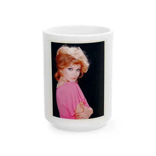 Ann-Margret #217 (Vintage Female Icon) White Coffee Mug 15oz - Go Mug Yourself