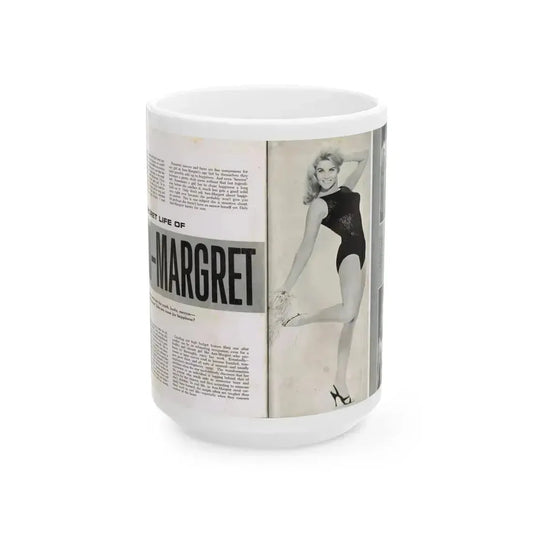 Ann-Margret #220 (Vintage Female Icon) White Coffee Mug 15oz - Go Mug Yourself