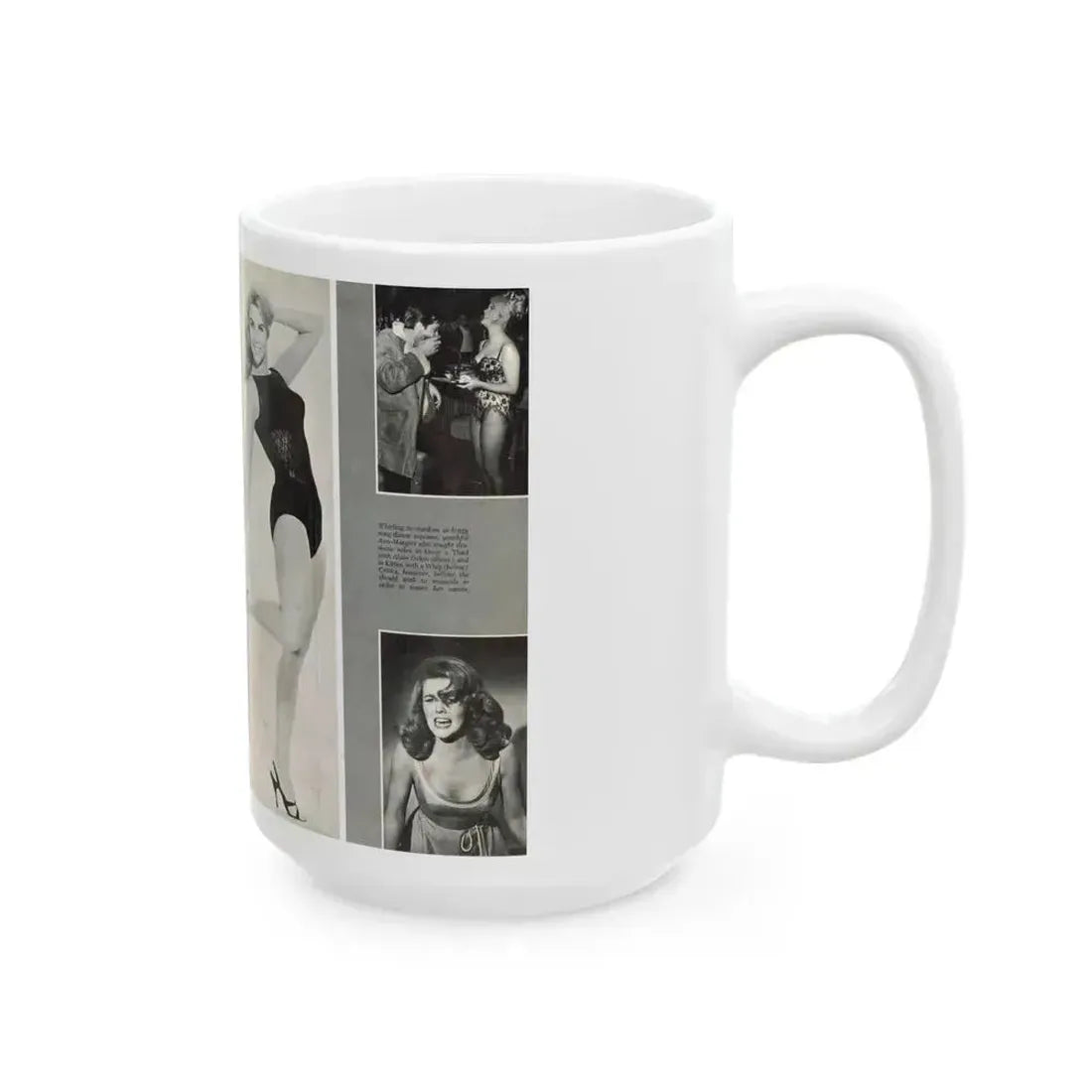 Ann-Margret #220 (Vintage Female Icon) White Coffee Mug - Go Mug Yourself