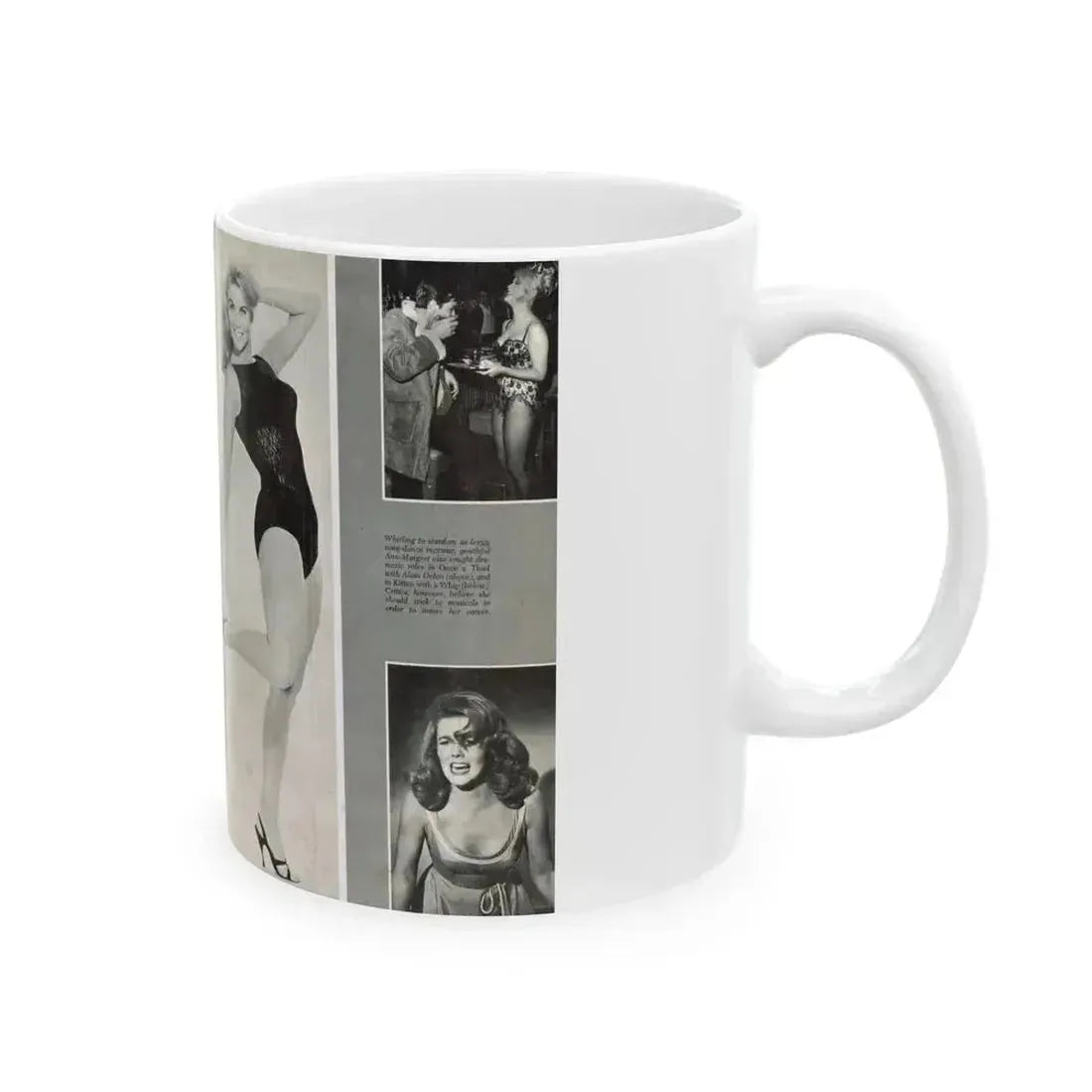 Ann-Margret #220 (Vintage Female Icon) White Coffee Mug - Go Mug Yourself